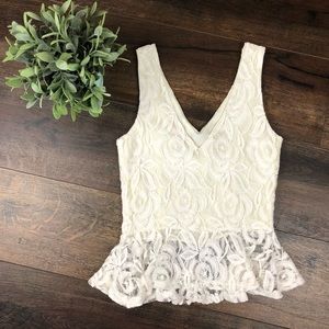 Pretty lace top